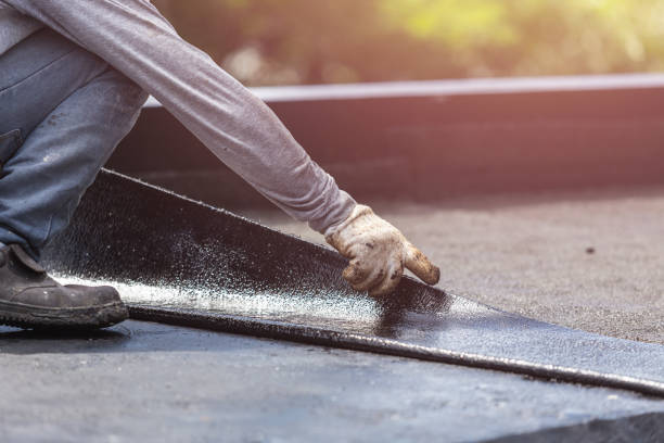 Professional Waterproofing technician working in Kirklin, IN